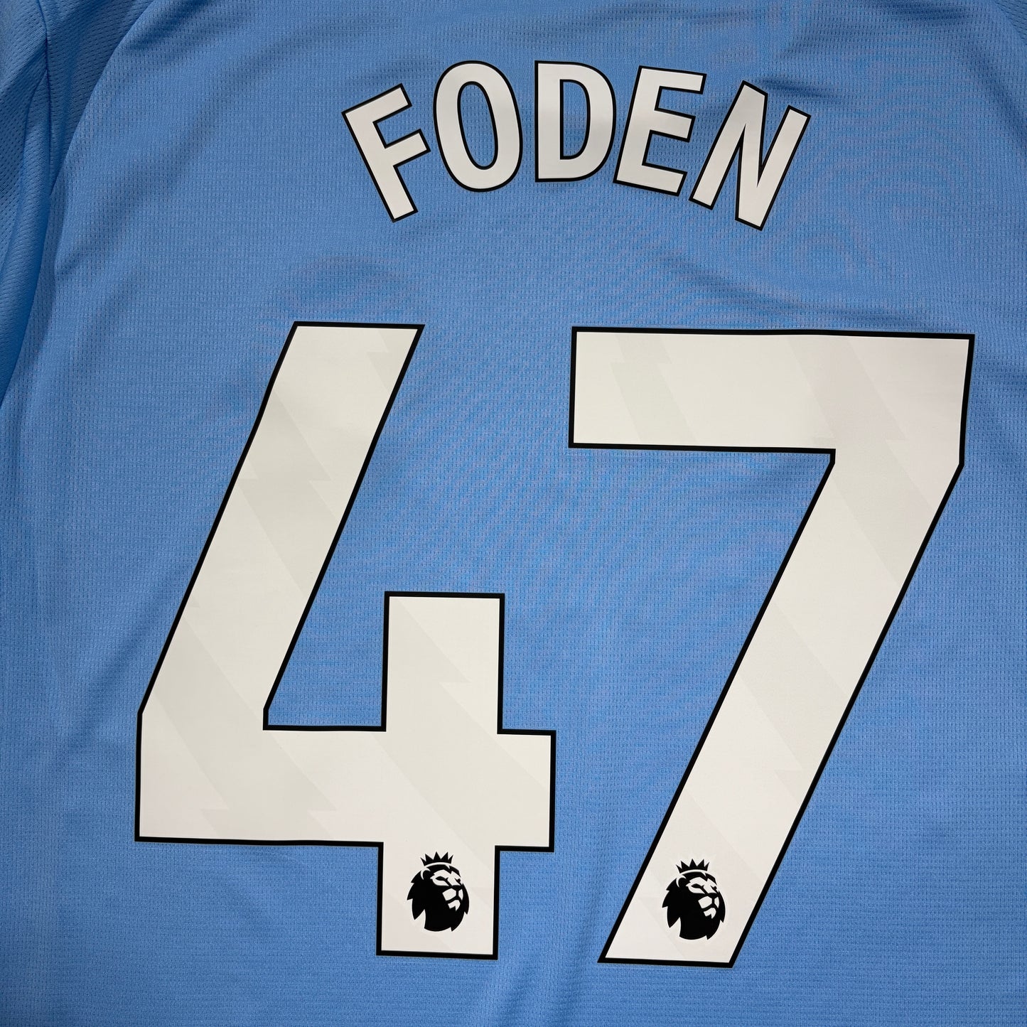 Official #47 Foden 25/26 Manchester City Home Stadium Shirt Size L