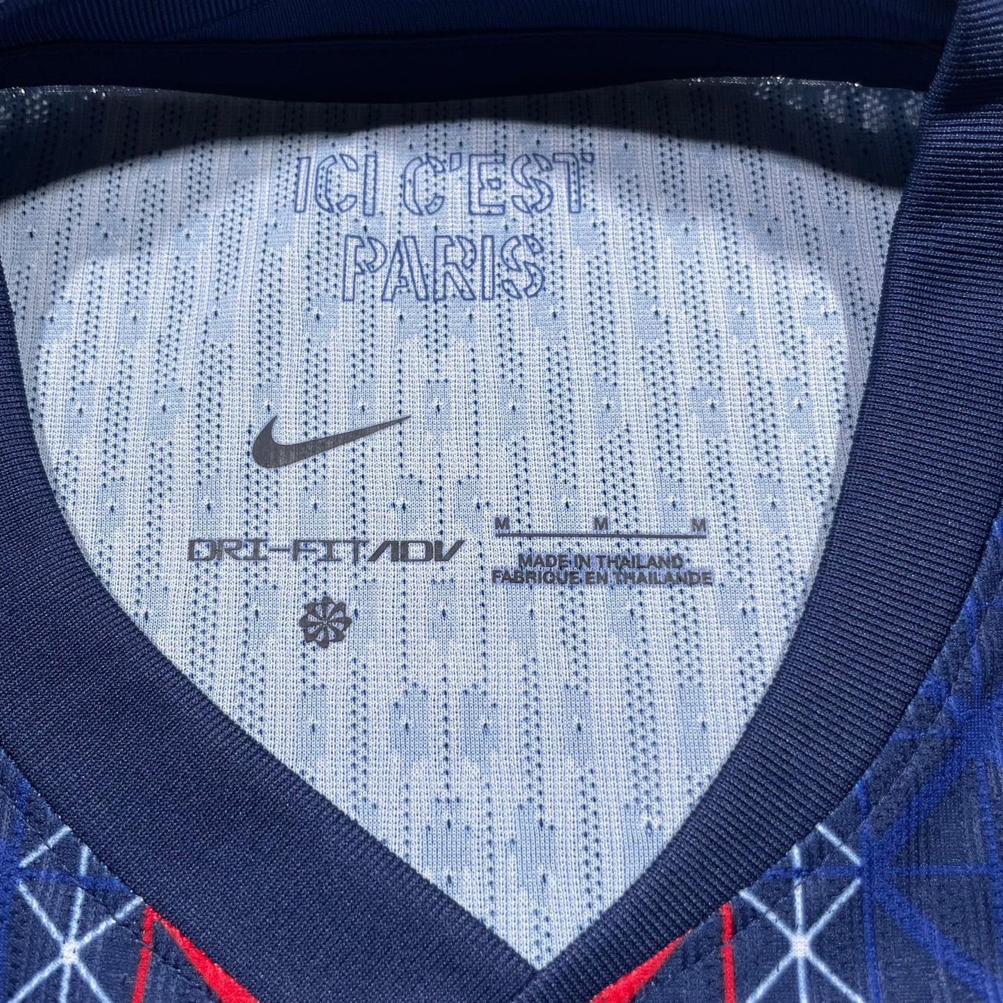Official #14 D. Doue 25/26 Paris Saint-Germant(PSG) Home Authentic Shirt FIFA Club World Cup 25 USA Official Player Patch
