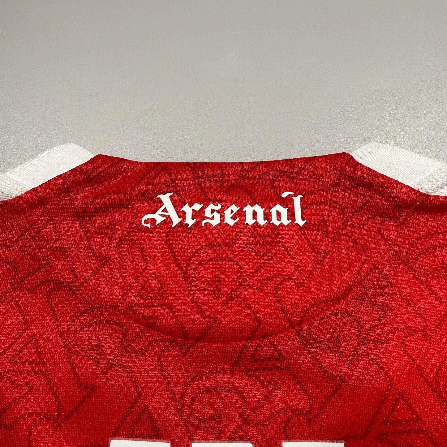 Official #10 Eze 25/26 Arsenal Home Authentic Shirt Champions League Size L（JP:2XL）