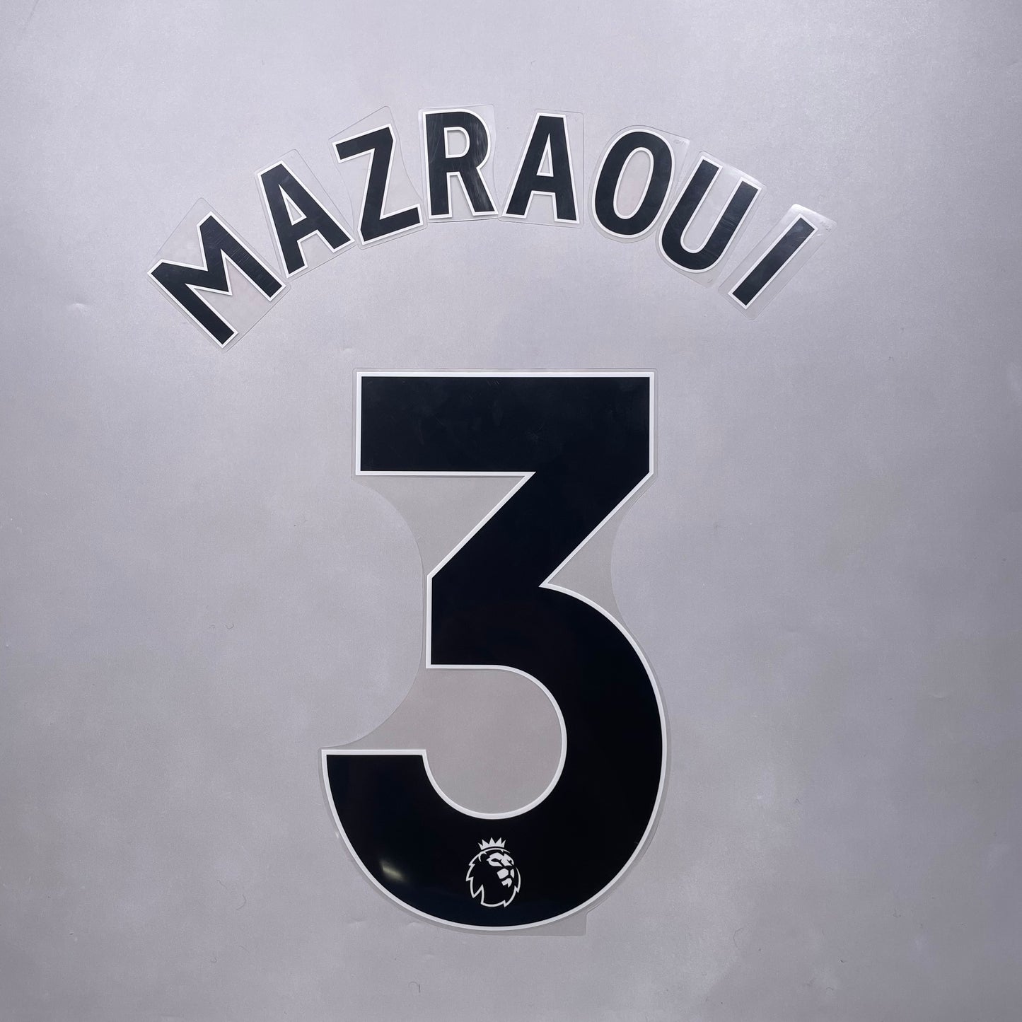 Official 25/26 Manchester United Away English Premier League Name & Number set