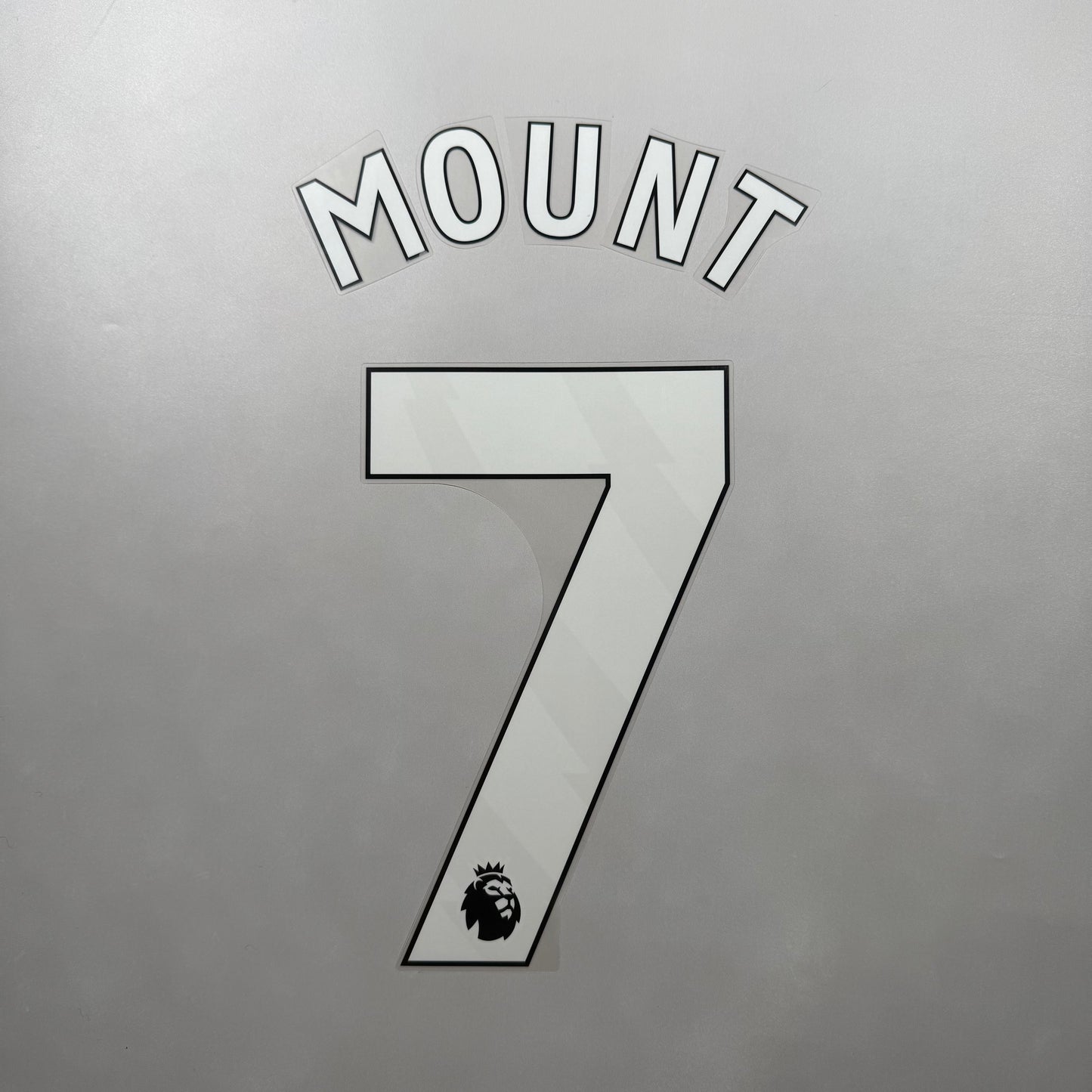 Official 25/26 Manchester United 3rd English Premier League Name and Number set