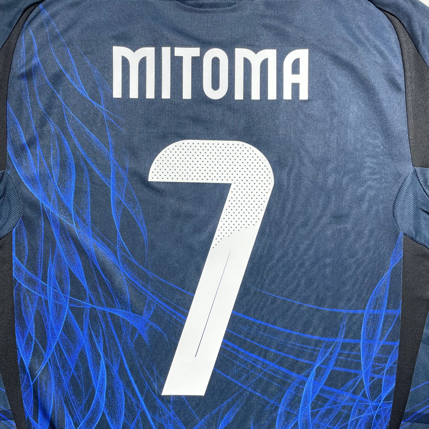 Official #7 Mitoma 2024 Japan Home Authentic Shirt 2026 FIFA World Cup Qualifiers