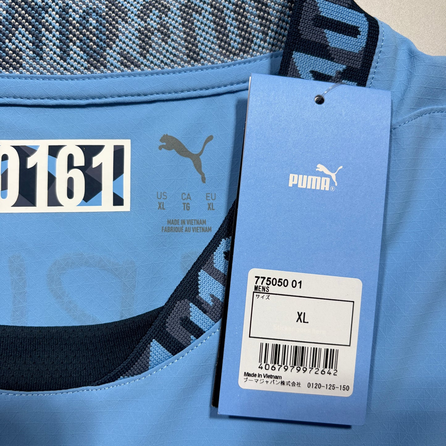 Official #17 De Bruyne 24/25 Manchester City Home  Authentic Shirt Size XL
