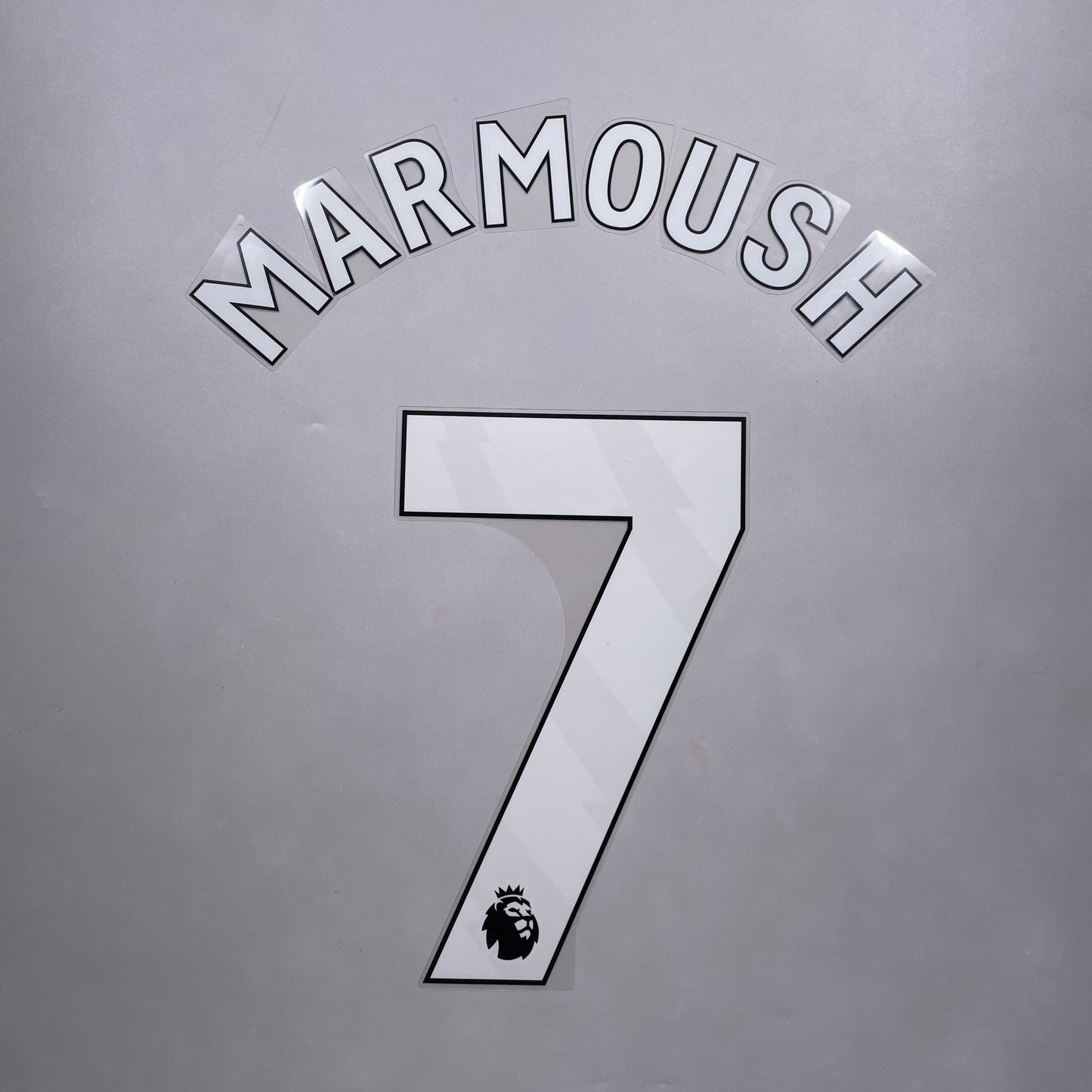Official 25/26 Manchester City Away English Premier League Name & Number set