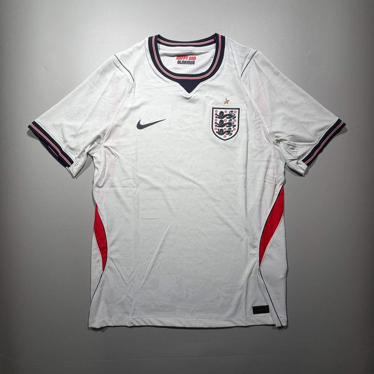 Official 2026 England Home Authentic Shirt