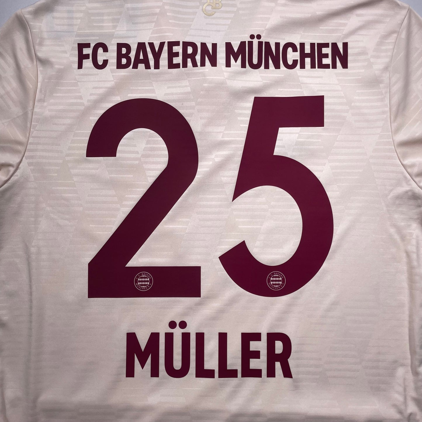 Official #25 Muller 24/25 Bayern Munchen 3rd Stadium Shirt