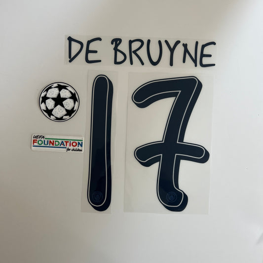 DE BRUYNE 24-25 Manchester City Home CL Pack