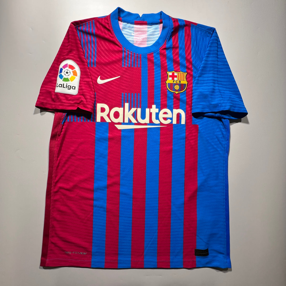 [Pre-Order] Official #8 Dani Alves 21/22 FC Barcelona Home Stadium Shirt La Liga Nike CV7891-428