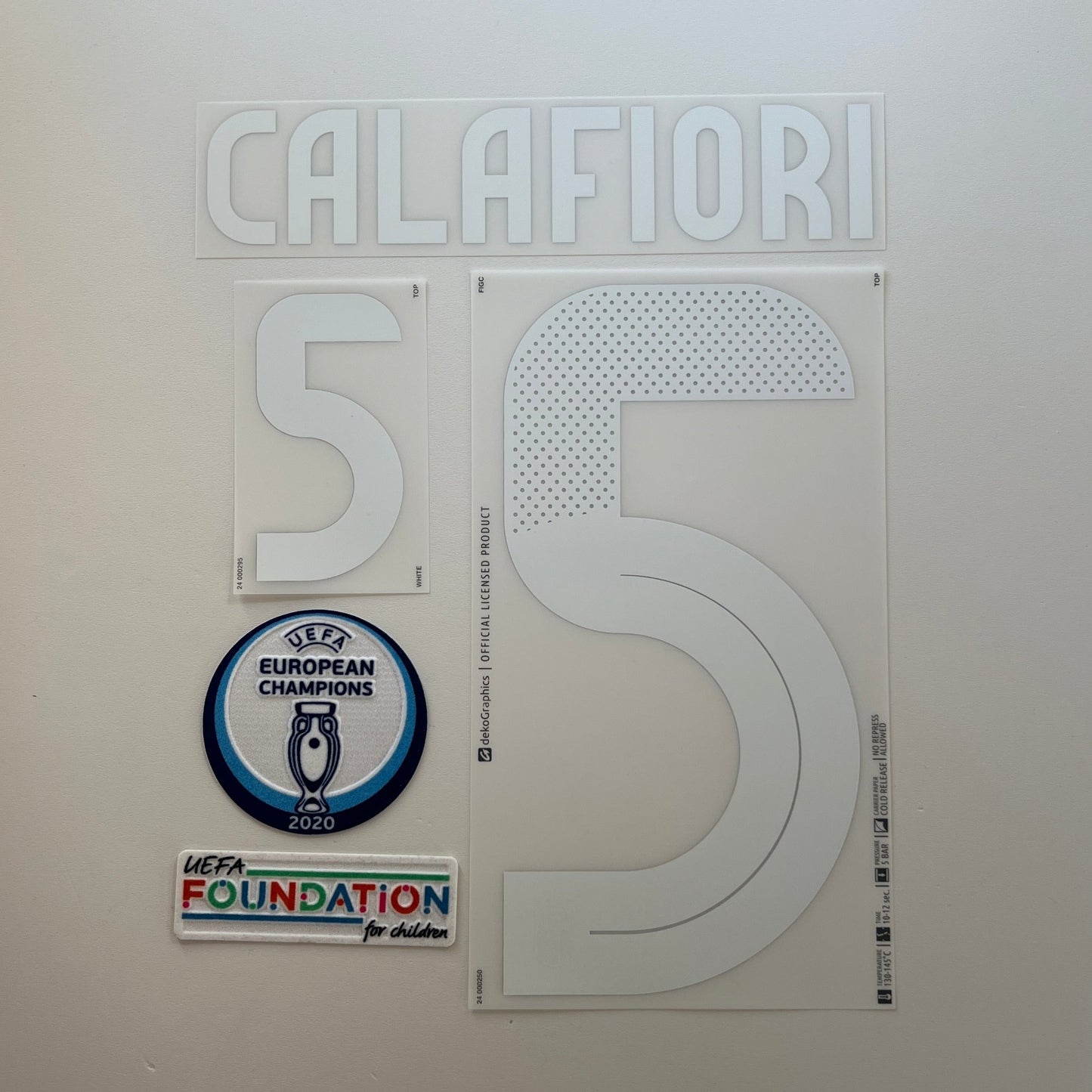 [Pre-Order] #5 CALAFIORI 24-25 Italy Home EURO2024 Pack