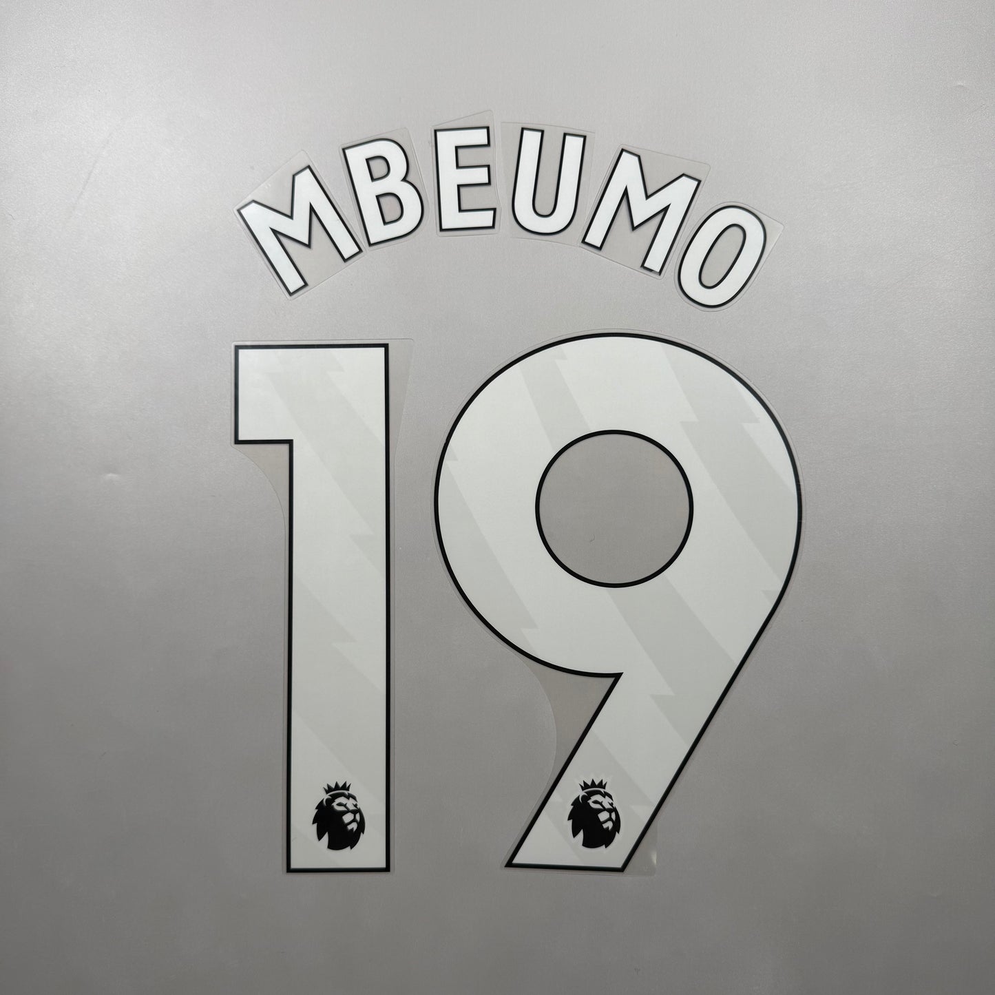 Official 25/26 Manchester United 3rd English Premier League Name and Number set