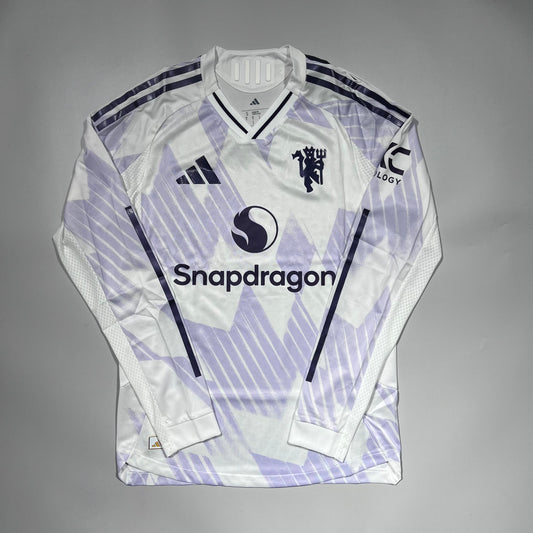 Manchester United 25/26 Away Authentic Shirts Long Sleeve