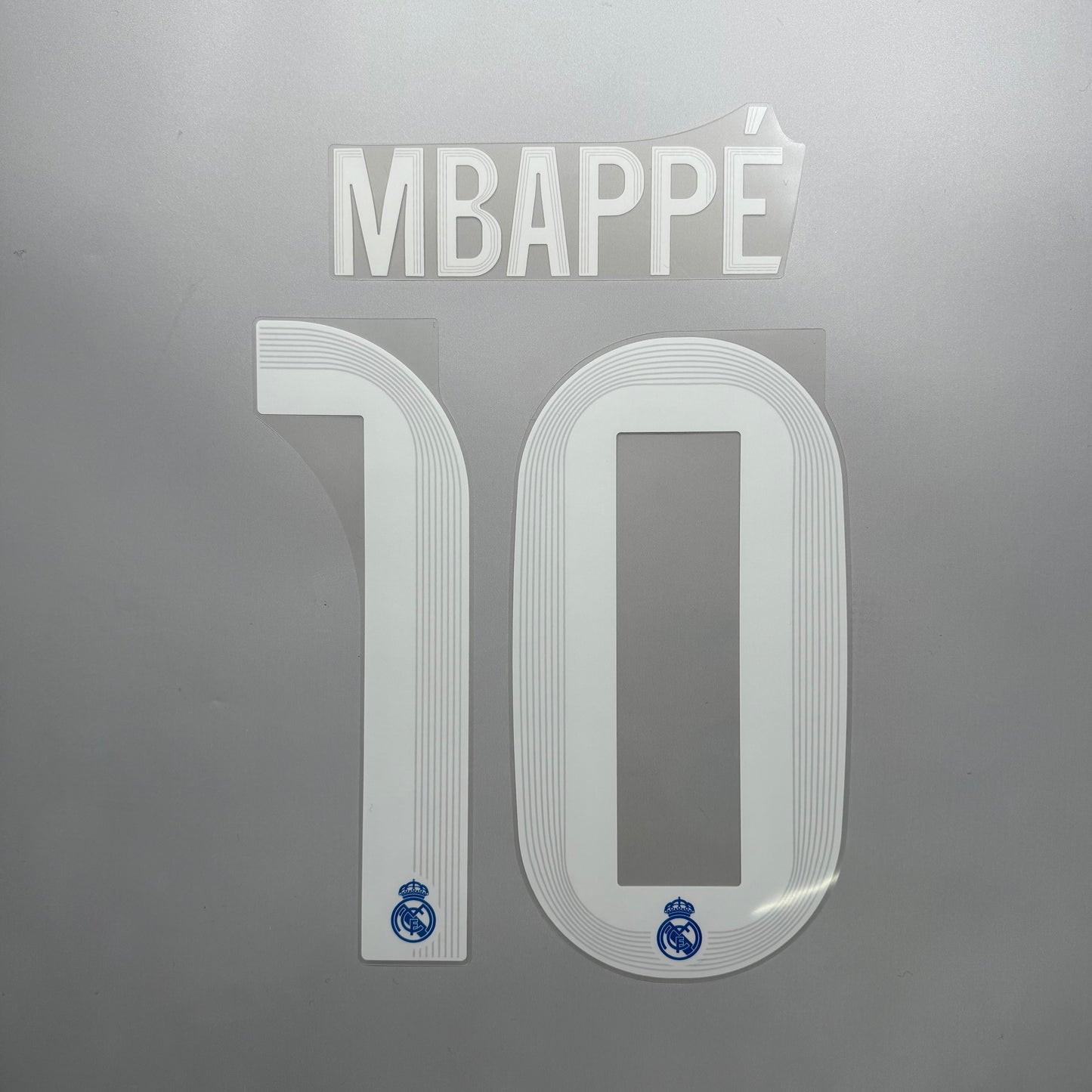 #10 Mbappe 25/26 Real Madrid 3rd Name & Number set Official