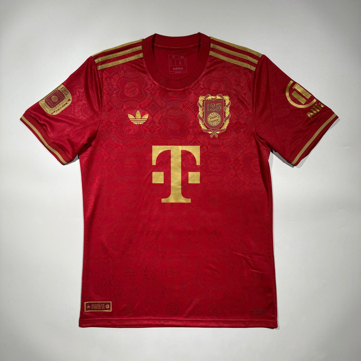 Official LIMITED #13 Ballack 25/26 Bayern Munich 125th Anniversary Shirt EU Spec