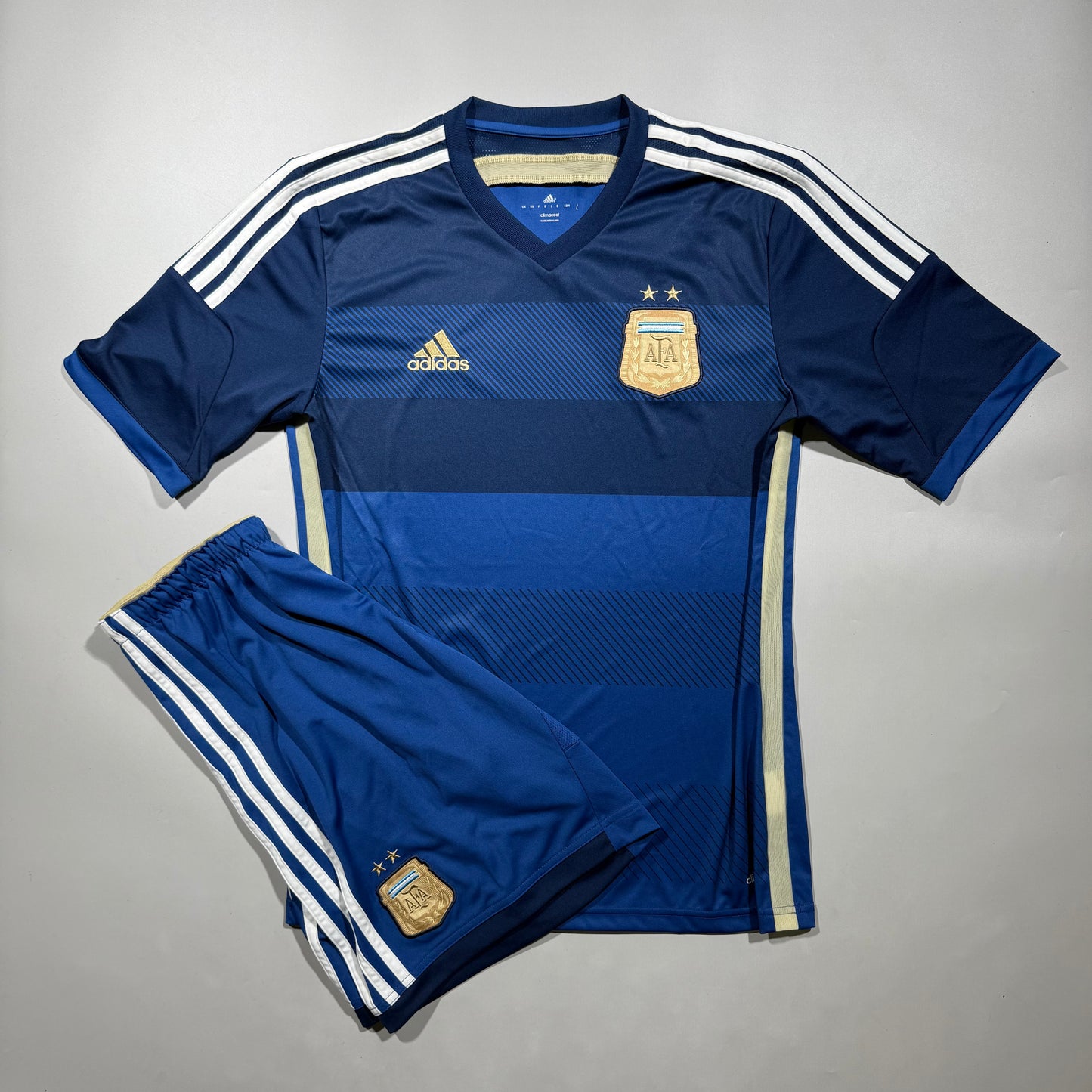 Official 2014 Argentina Away Shirts + Pants set