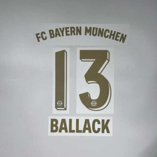#13 Ballack + 125th Patch | 24-25 Bayern Munchen 125th Anniversary Full Pack