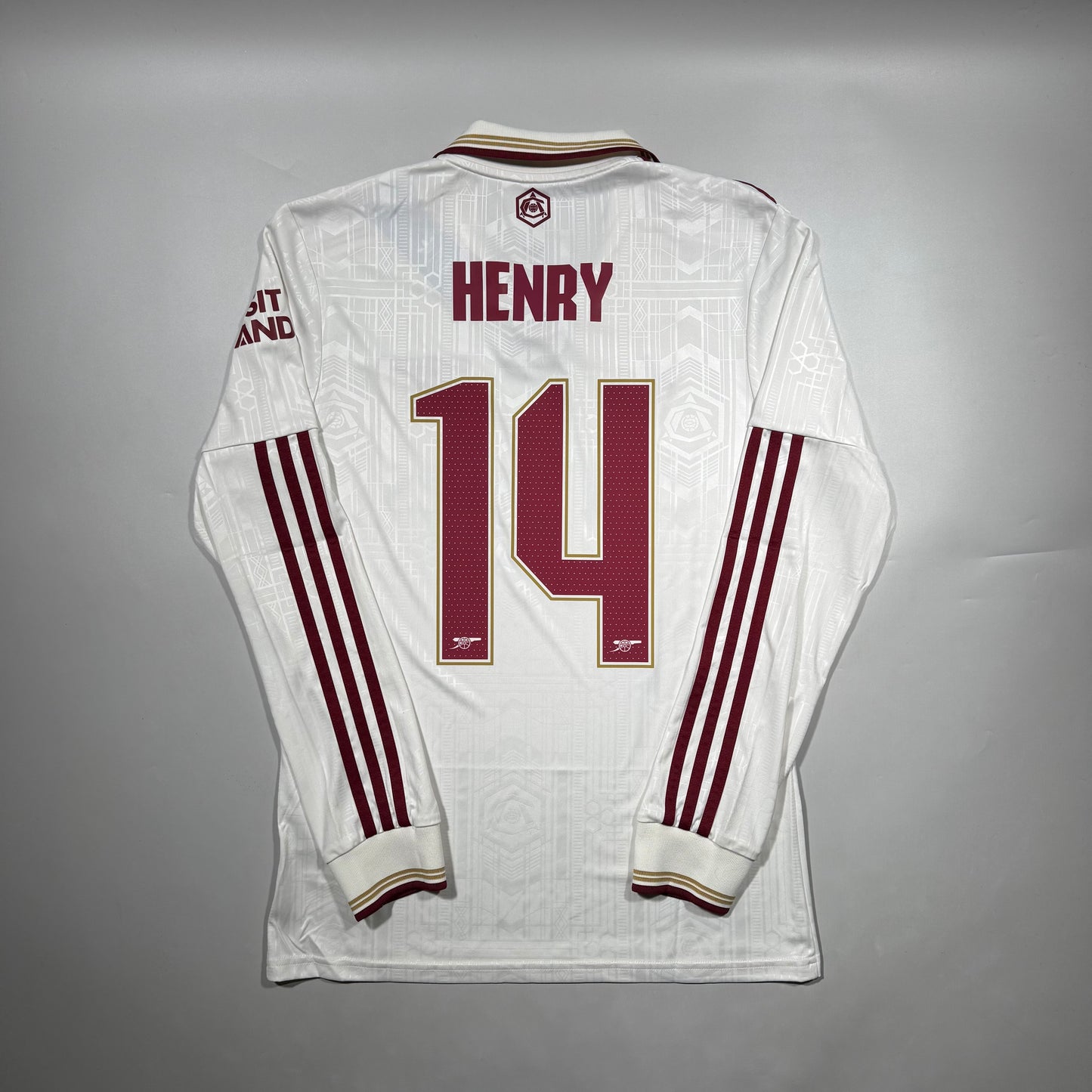 Official #14 Henry 25/26 Arsenal 3rd Stadium Shirt Long Sleeve EU Edition
