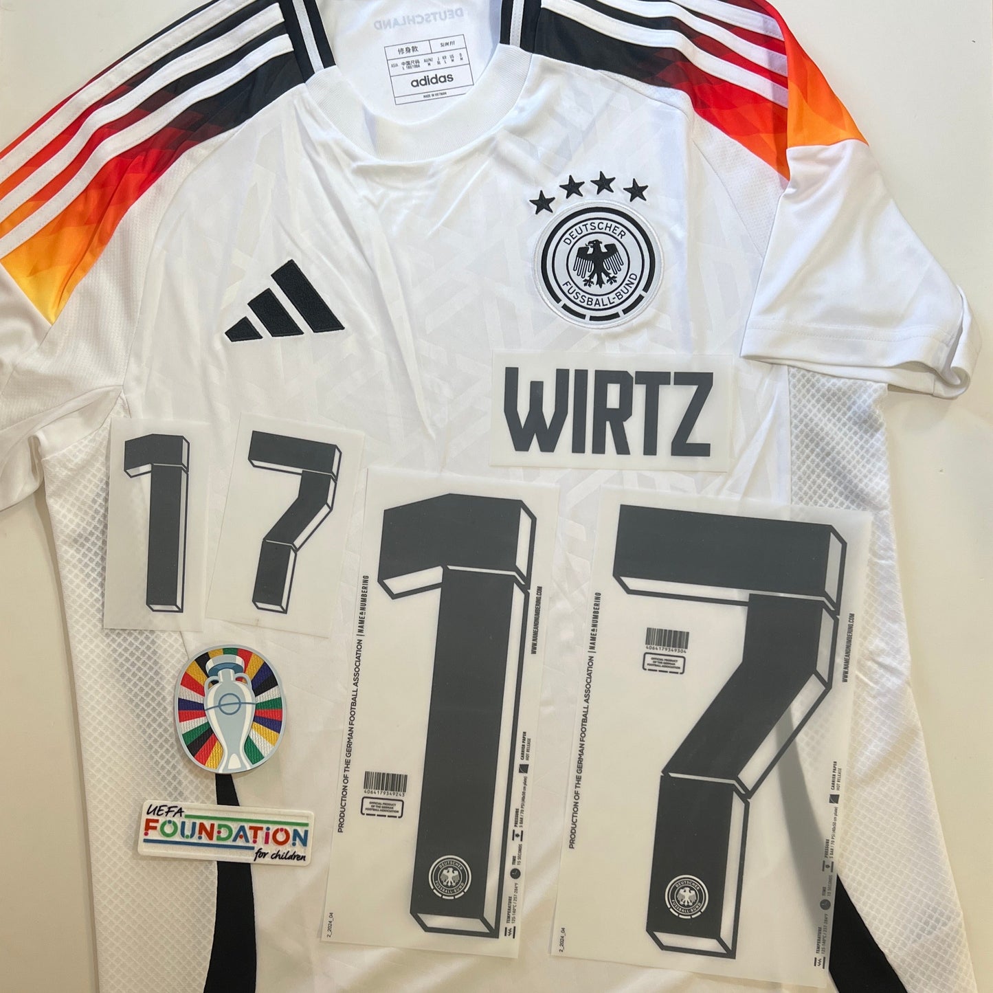 WIRTZ 24-25 Germany Home Fan Issue EURO2024