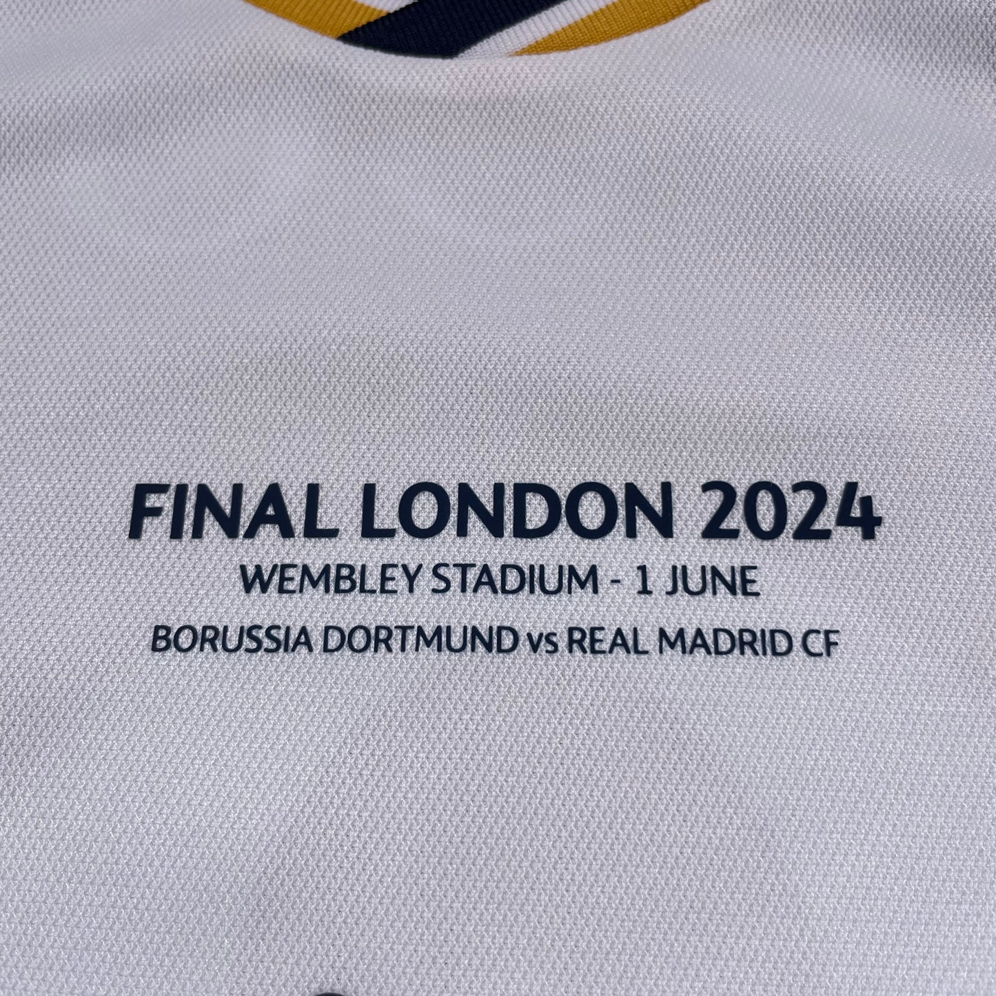 Official #8 Kroos 23/24 Real Madrid Home Stadium Shirt Champions League Final