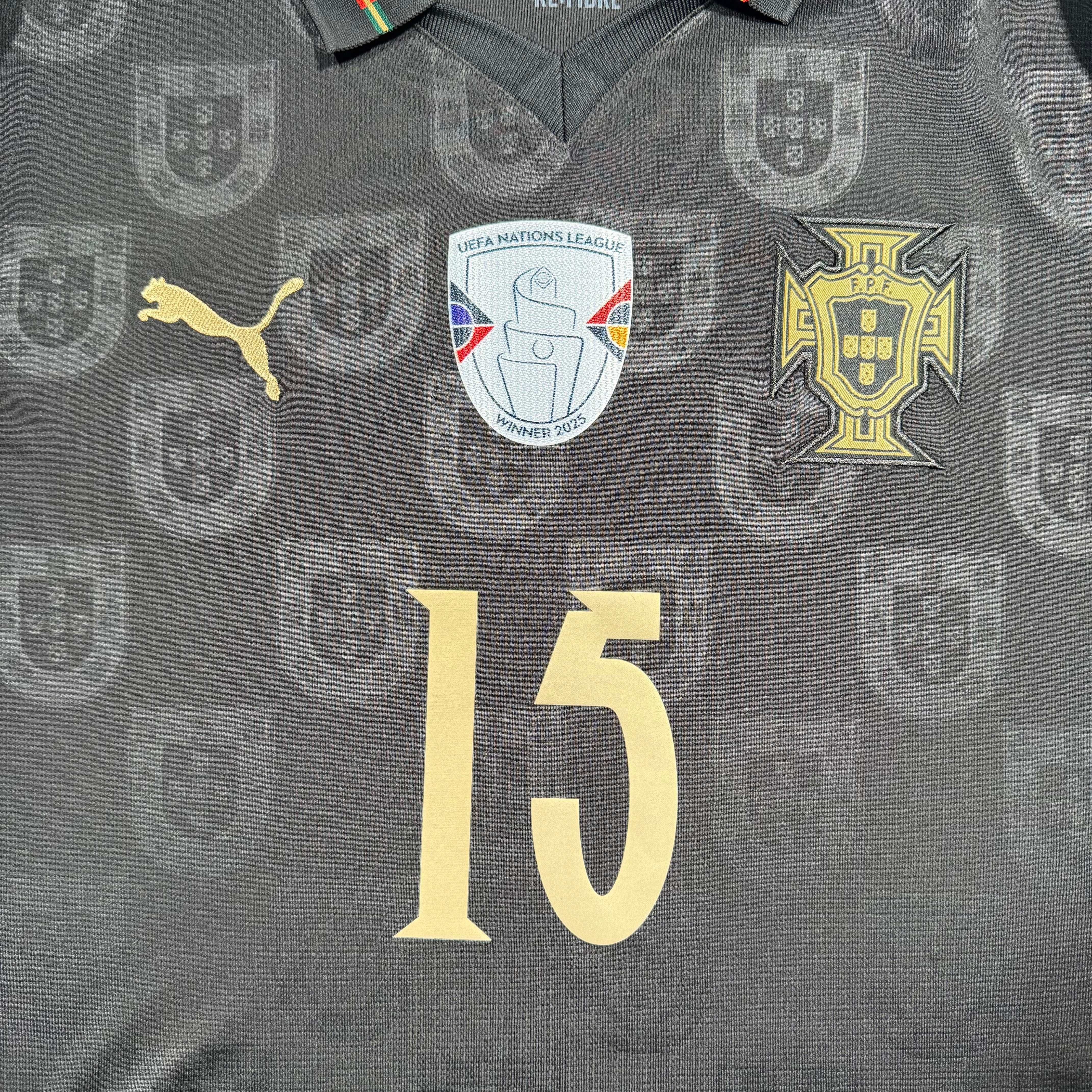 Official #15 Joao Neves 2025 Portugal Special Edition Stadium