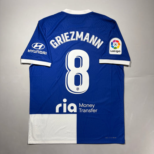 Official #8 Griezmanm 22/23 Atletico Madrid 120th Authentic Shirt Size L