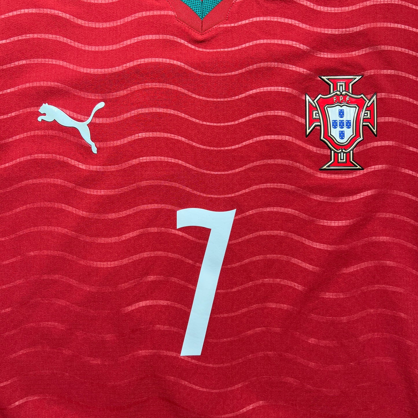 Official #7 Ronaldo 2026 Portugal Home Authentic Shirt Long Sleeve