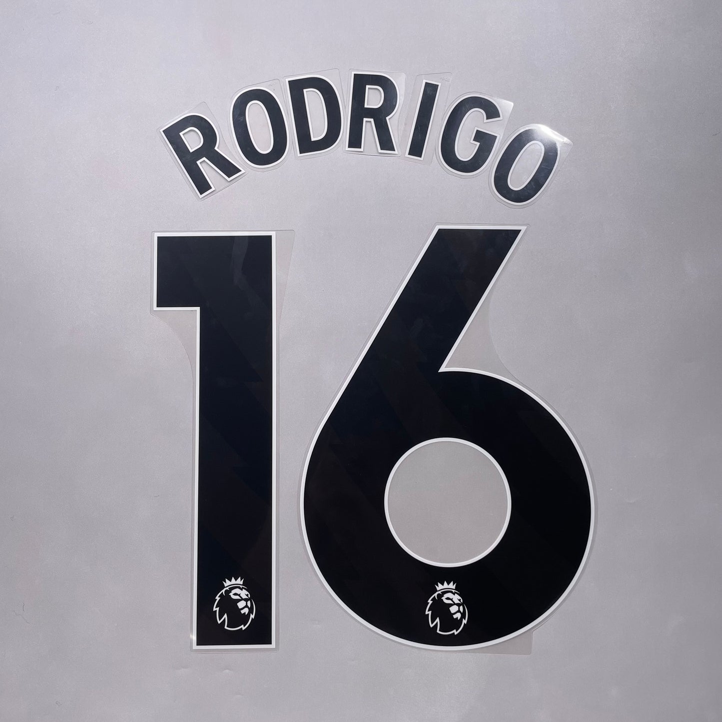 Official 25/26 Manchester City 3rd English Premier League Name & Number set