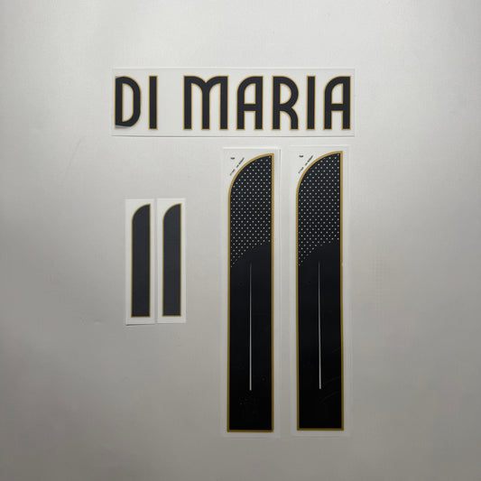 #11 Di Maria 2024 Argentina Home Name & Number set Official Nobletransfes
