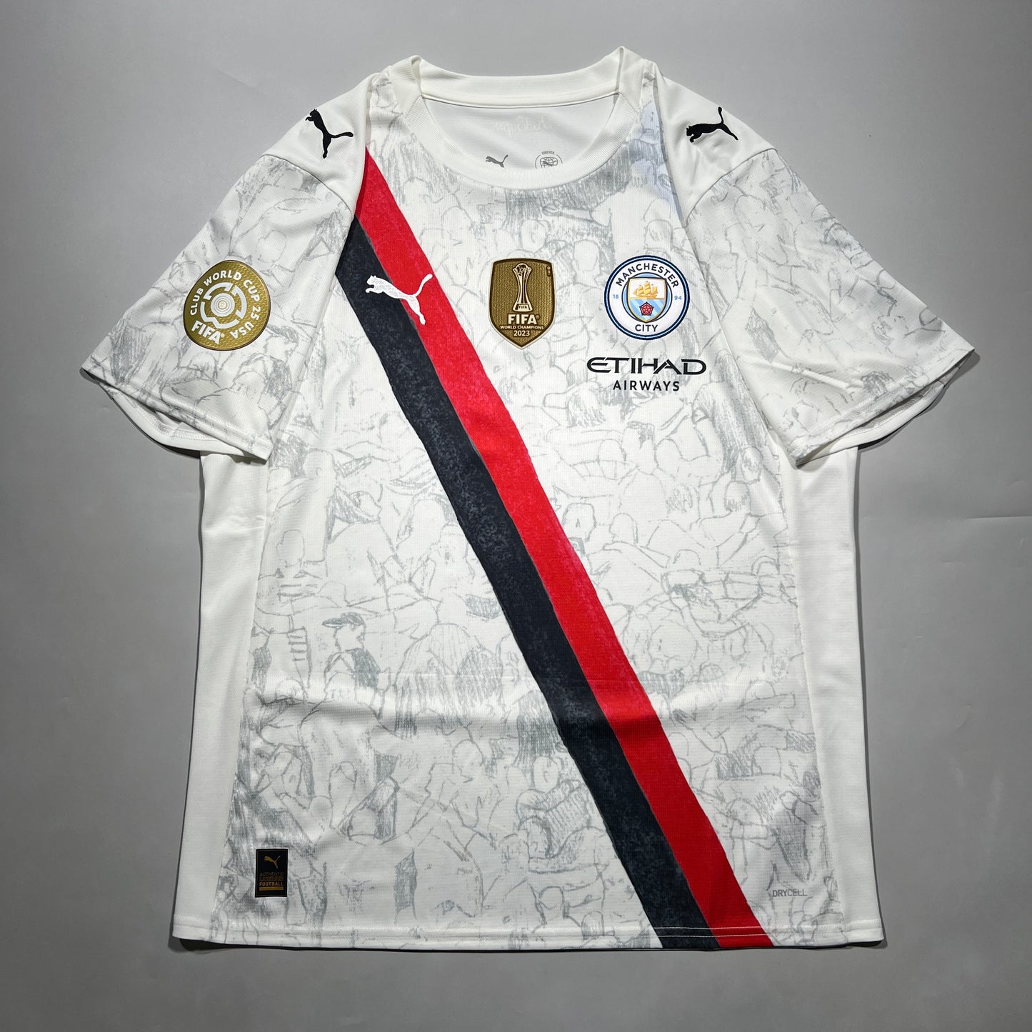 Official #3 Ruben 25/26 Manchester City Stadium Shirt FIFA Club World Cup 25 Size L