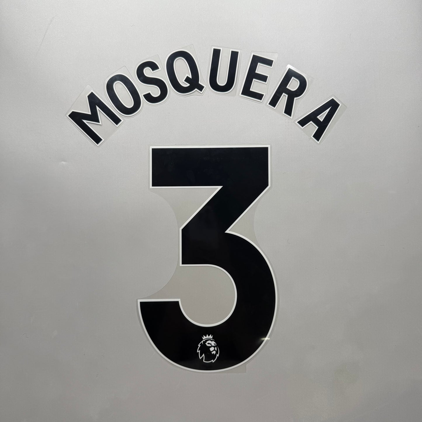 Official 25/26 Arsenal FC 3rd English Premier League Name & Number set