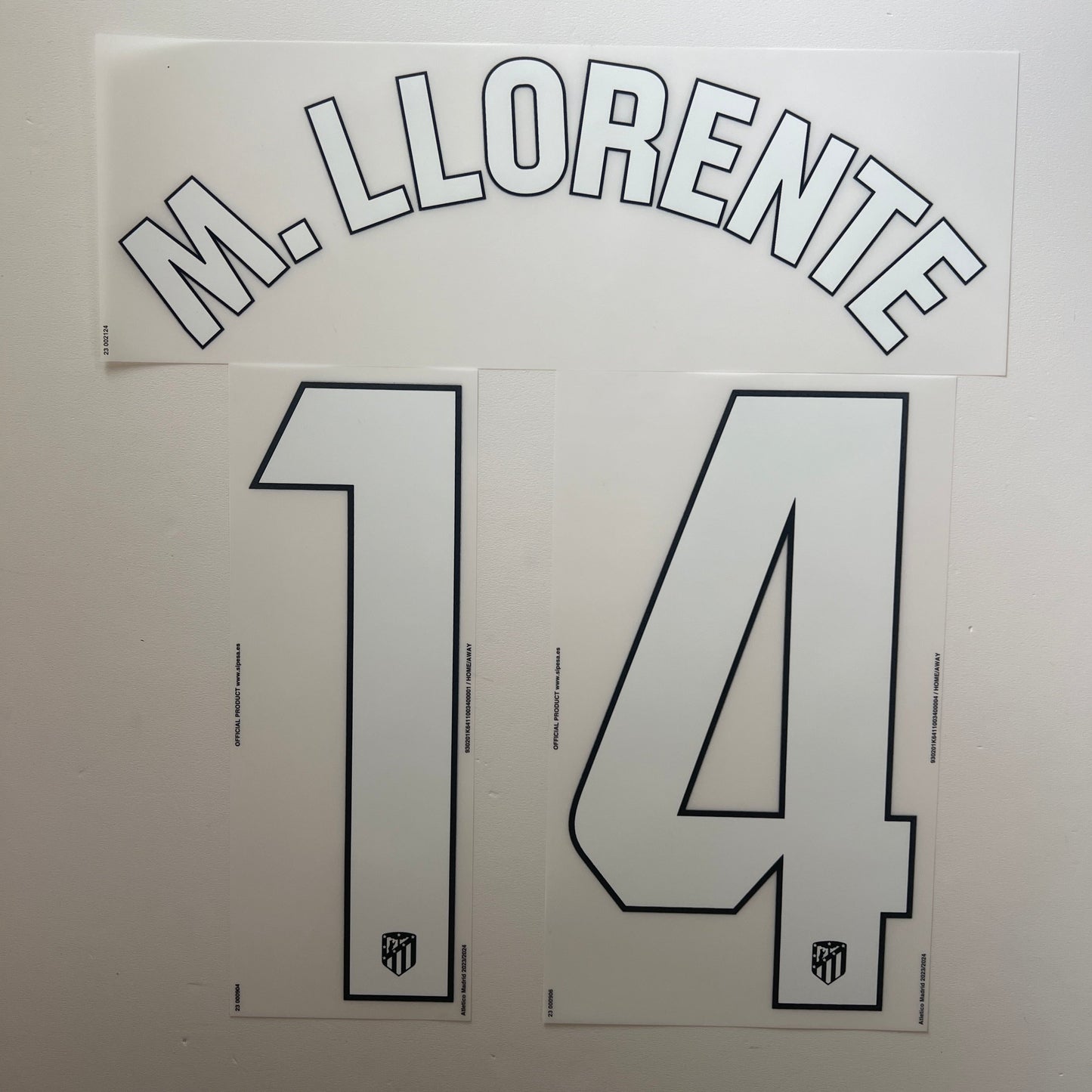 23-24 Atletico Madrid Home Kitroom Player Issue La Liga