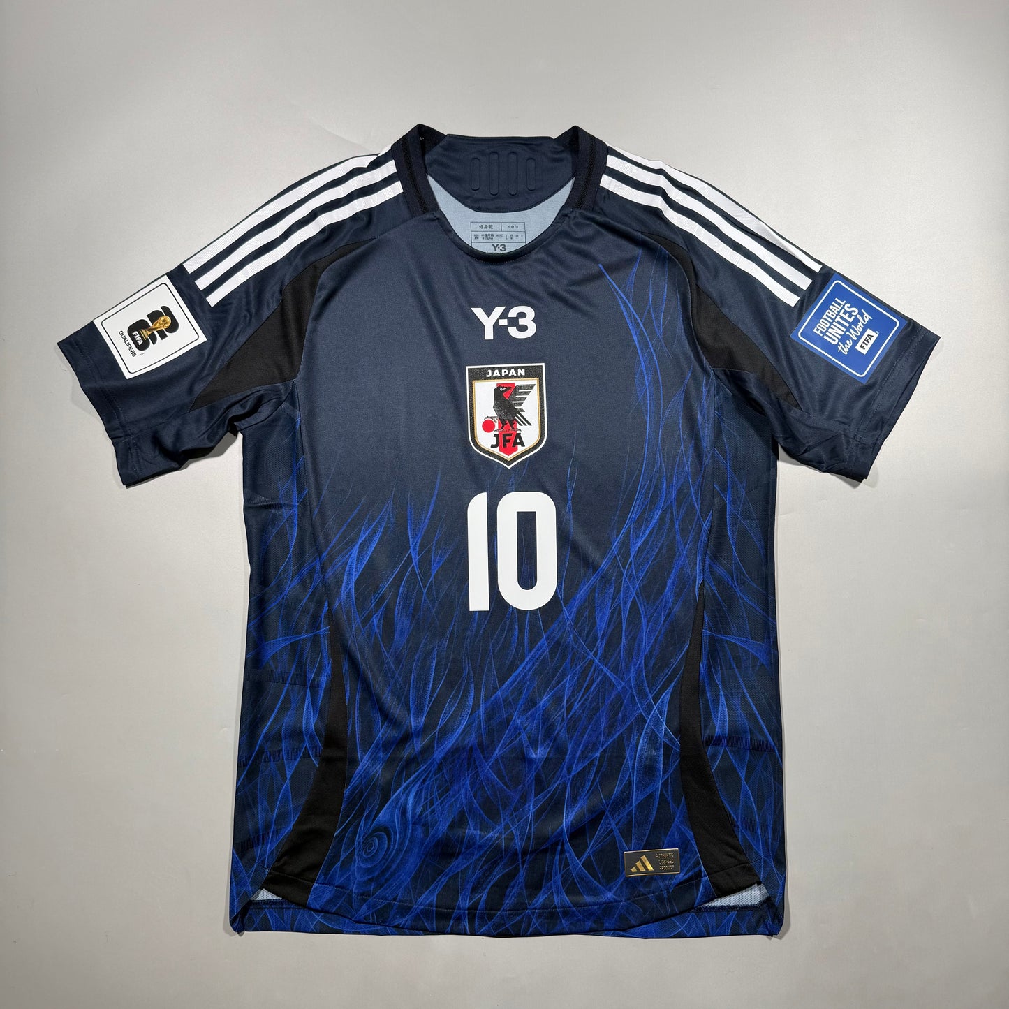 Official #10 Kubo 2024 Japan Home Authentic Shirt 2026 FIFA World Cup Qualifiers