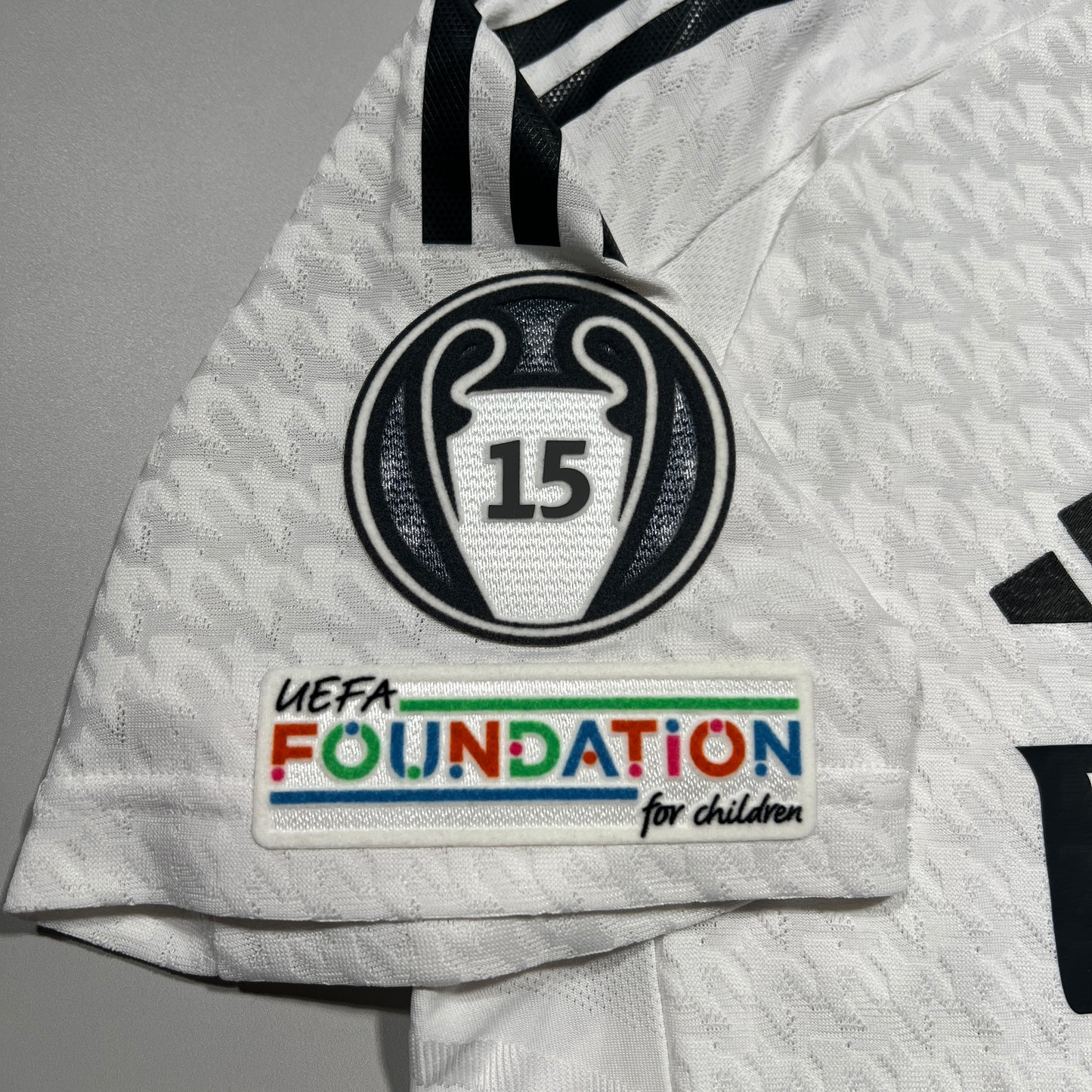 Official #5 Bellingham 24/25 Real Madrid Home Authentic Shirt UCL Size M (JP:XL)