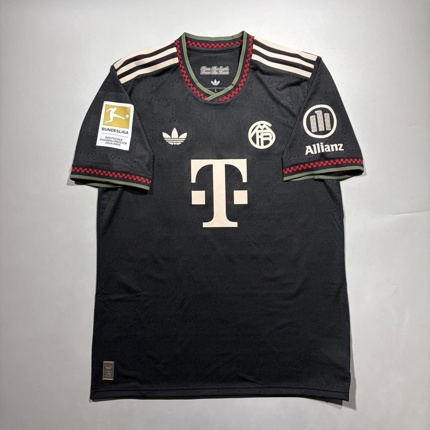 Official #14 Luis Diaz 25/26 Bayern Municn 3rd Authentic Shirt Size JP:2XL