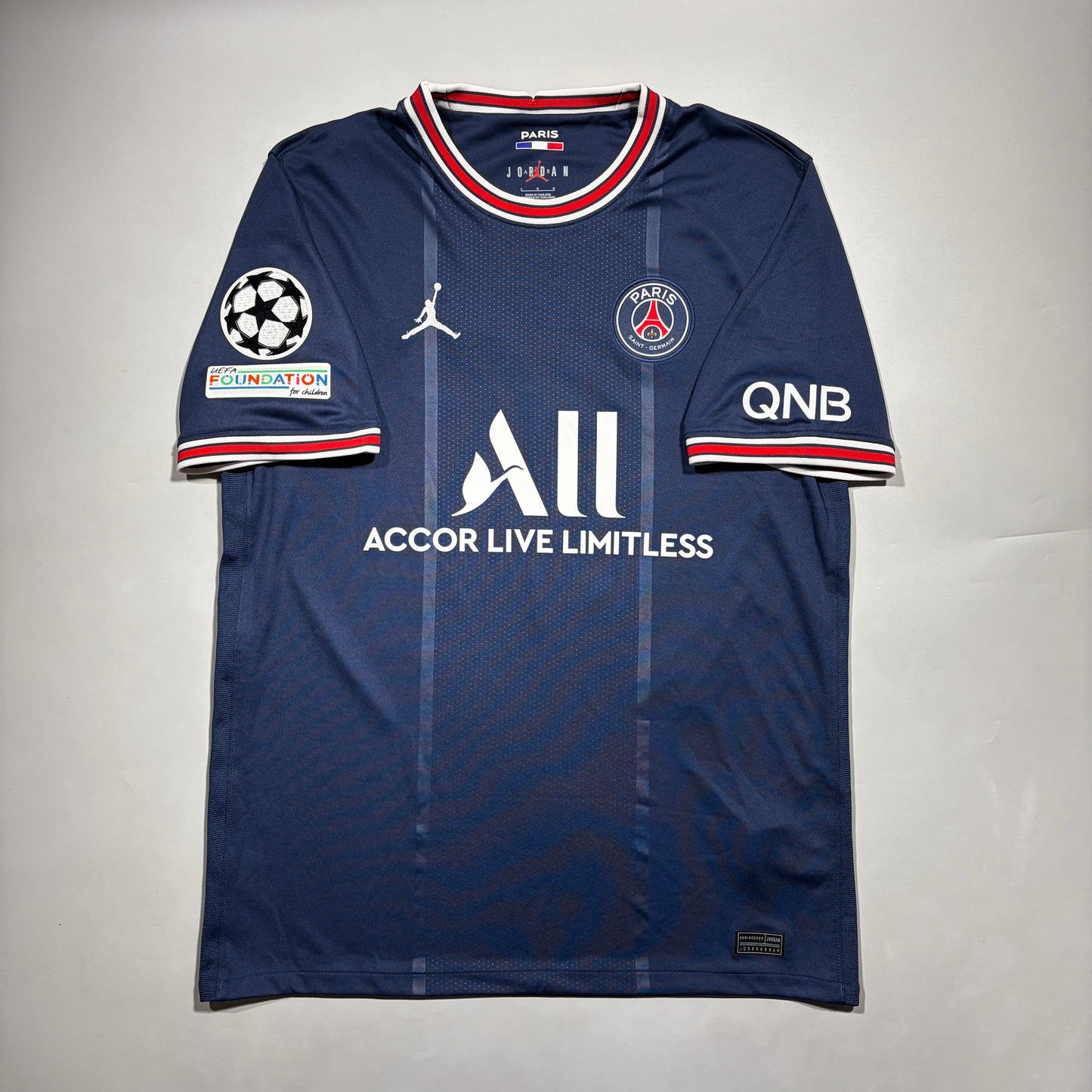 Official #30Messi 21/22 PSG Home Stadium Shirt Champions League Size L