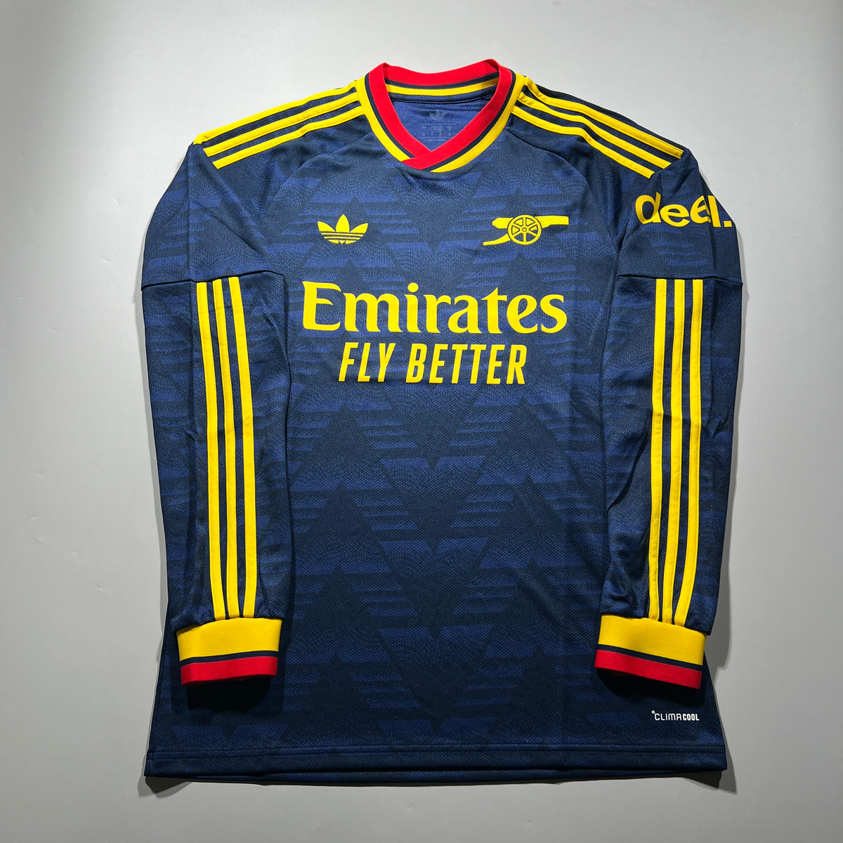 Official 26/27 Arsenal Away Authentic Long Sleeve Shirt Adidas KB9968