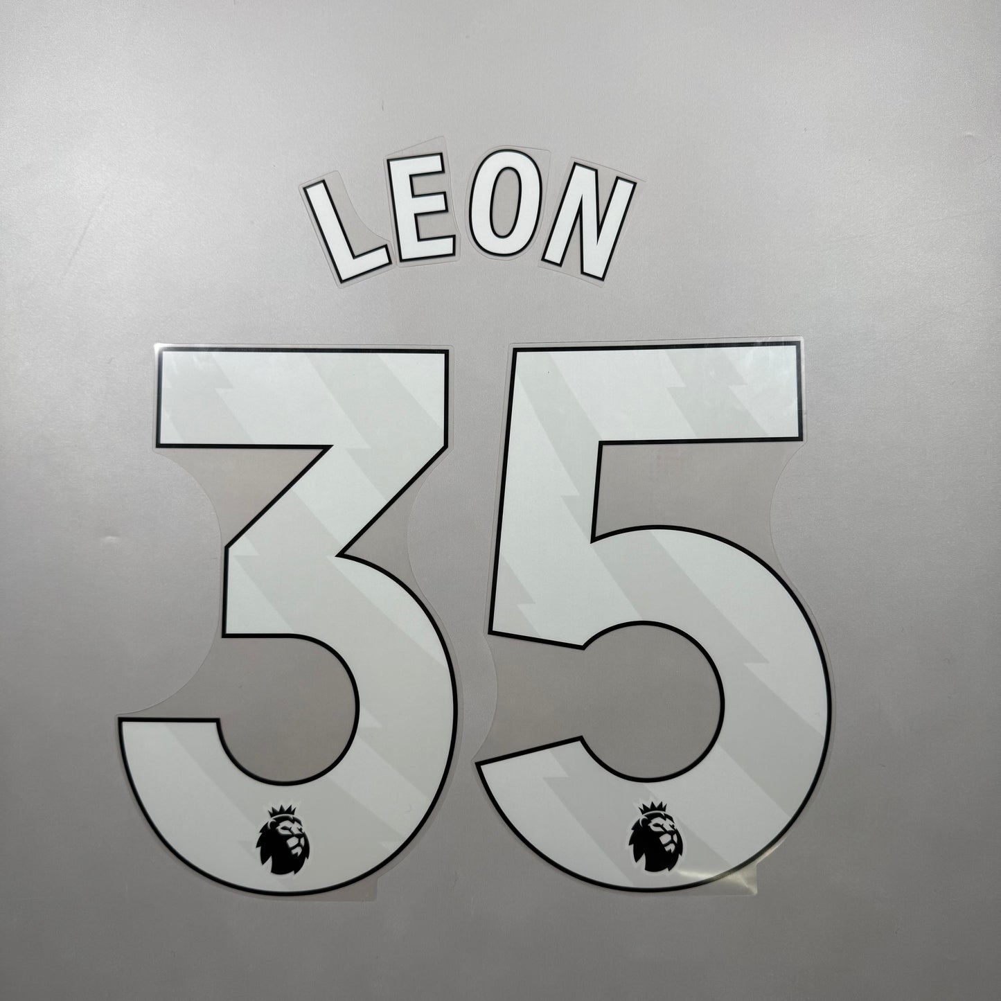 Official 25/26 Manchester United 3rd English Premier League Name and Number set