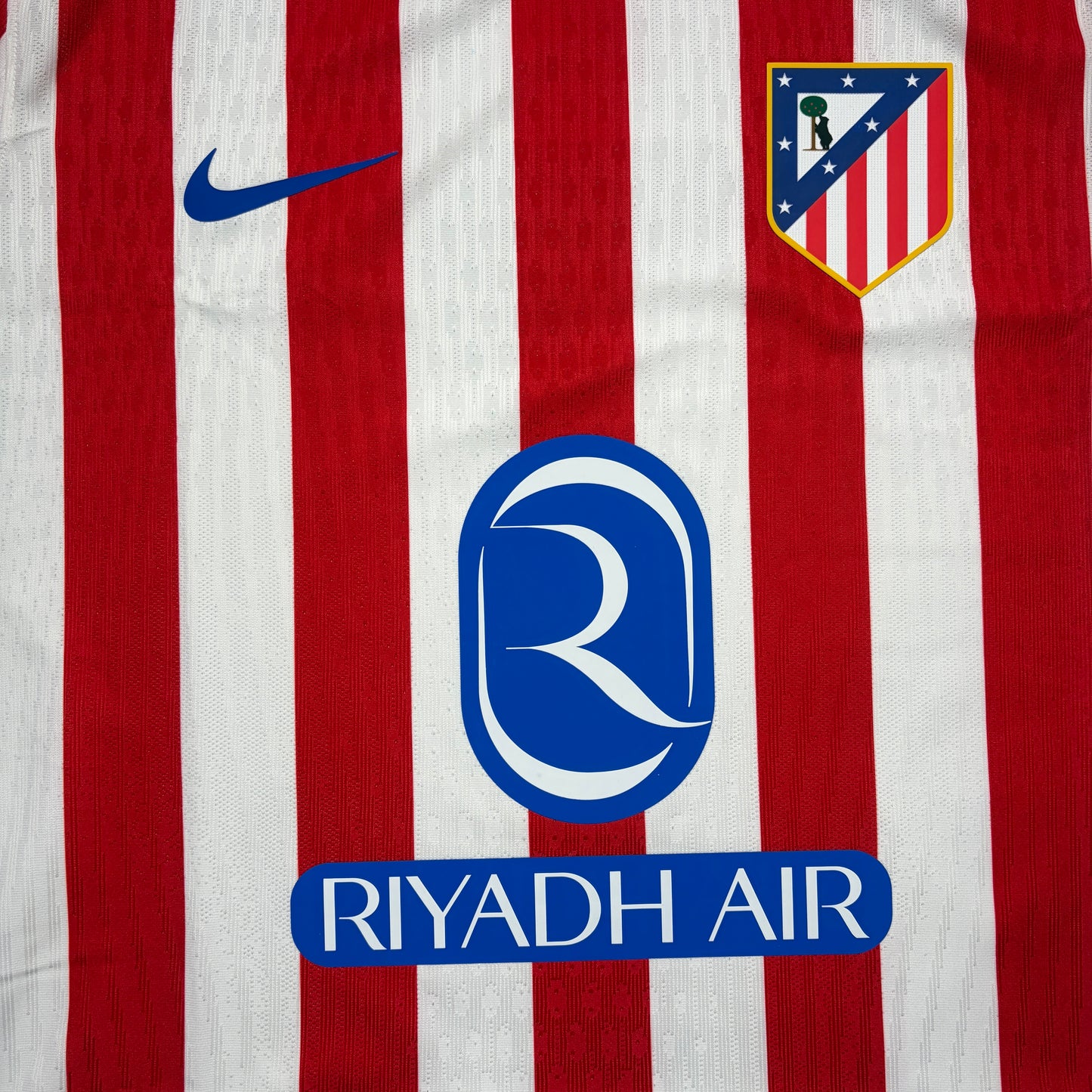 Official #7 Griezmann 25/26 Atletico Madrid Home Authentic La Liga Shirt