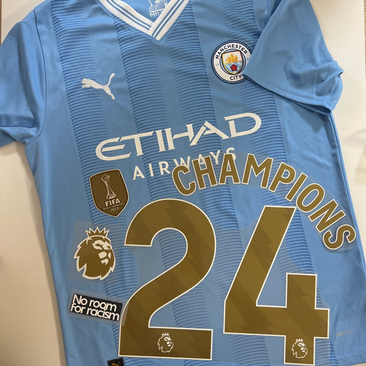 24 CHAMPIONS | 23-24 Manchester City Home Fan Issue 4-IN-A-ROW