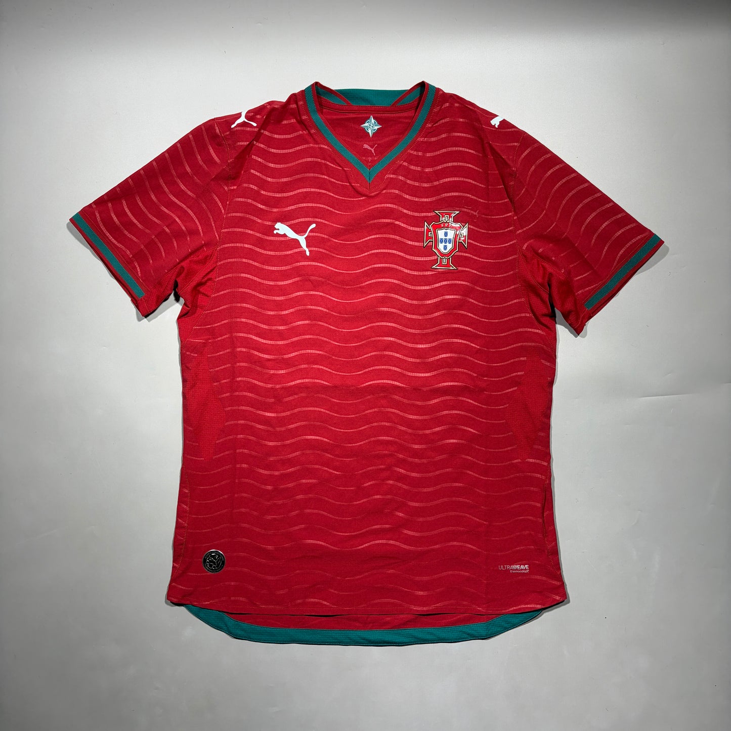 Official 2026 Portugal  Home Authentic Shirt