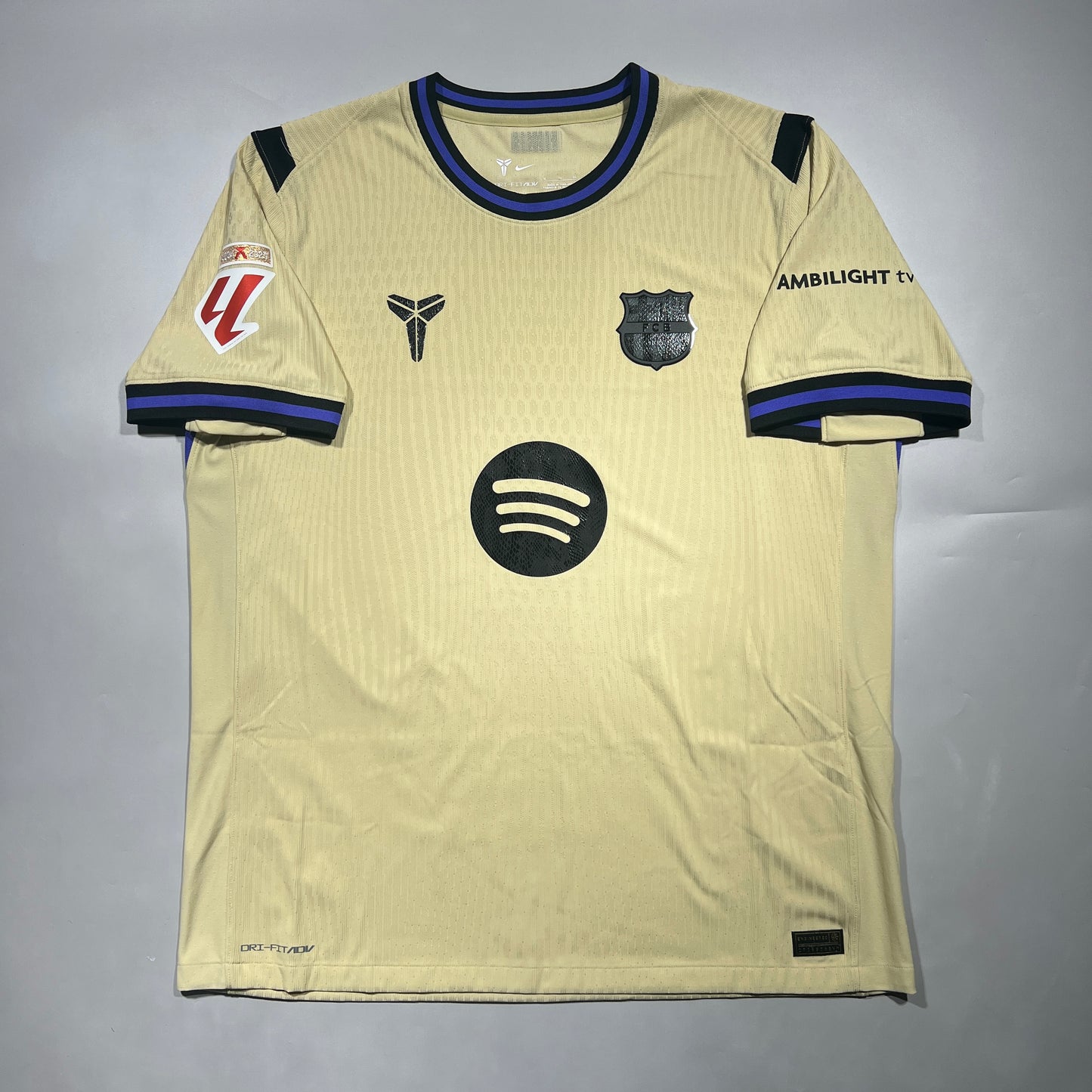 Official #10 Lamine Yamal 25/26 FC Barcelona 3rd Authentic Shirt Size XL