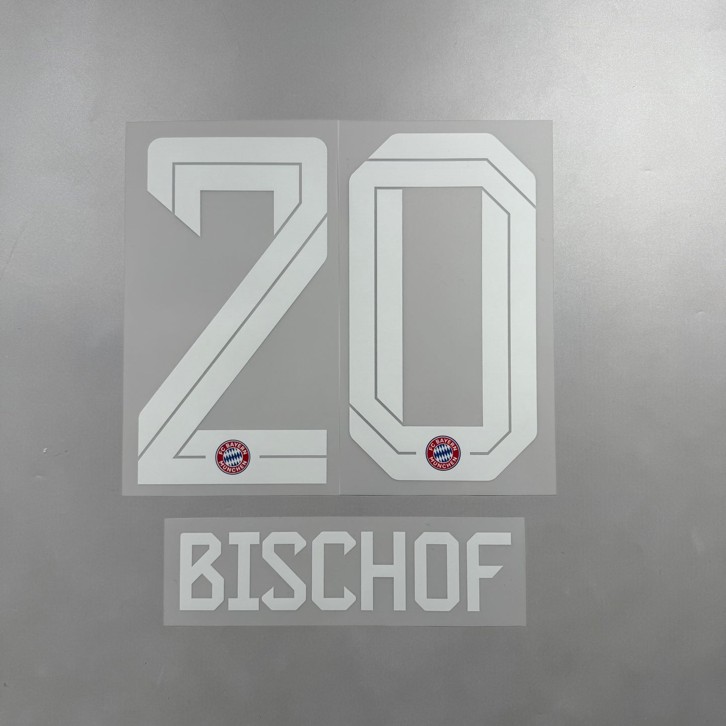 Official #20 Bischof 25/26 Home Name and Number set