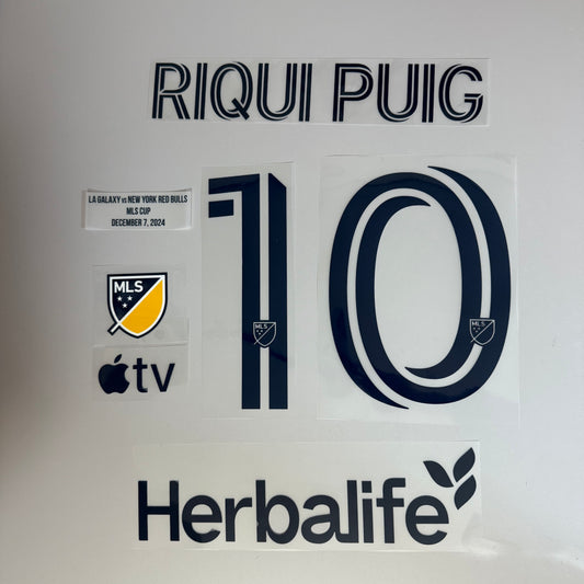#10 Riqui Puig | 2024 LA Galaxy Home Audi MLS Cup Final