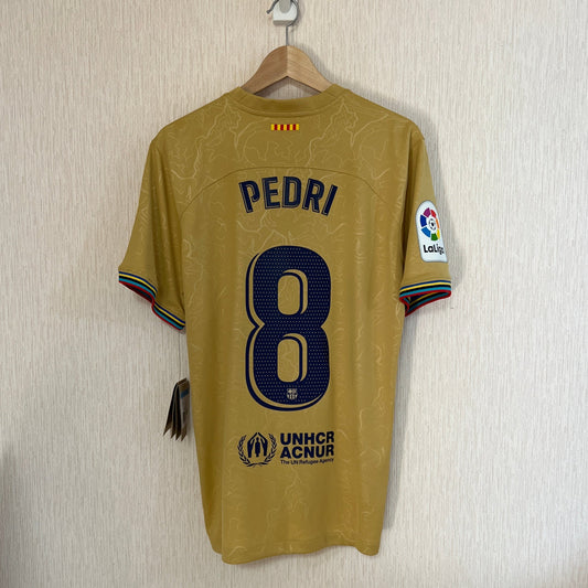 #8 Pedri | 22-23 Barcelona Away La Liga Fan Issue