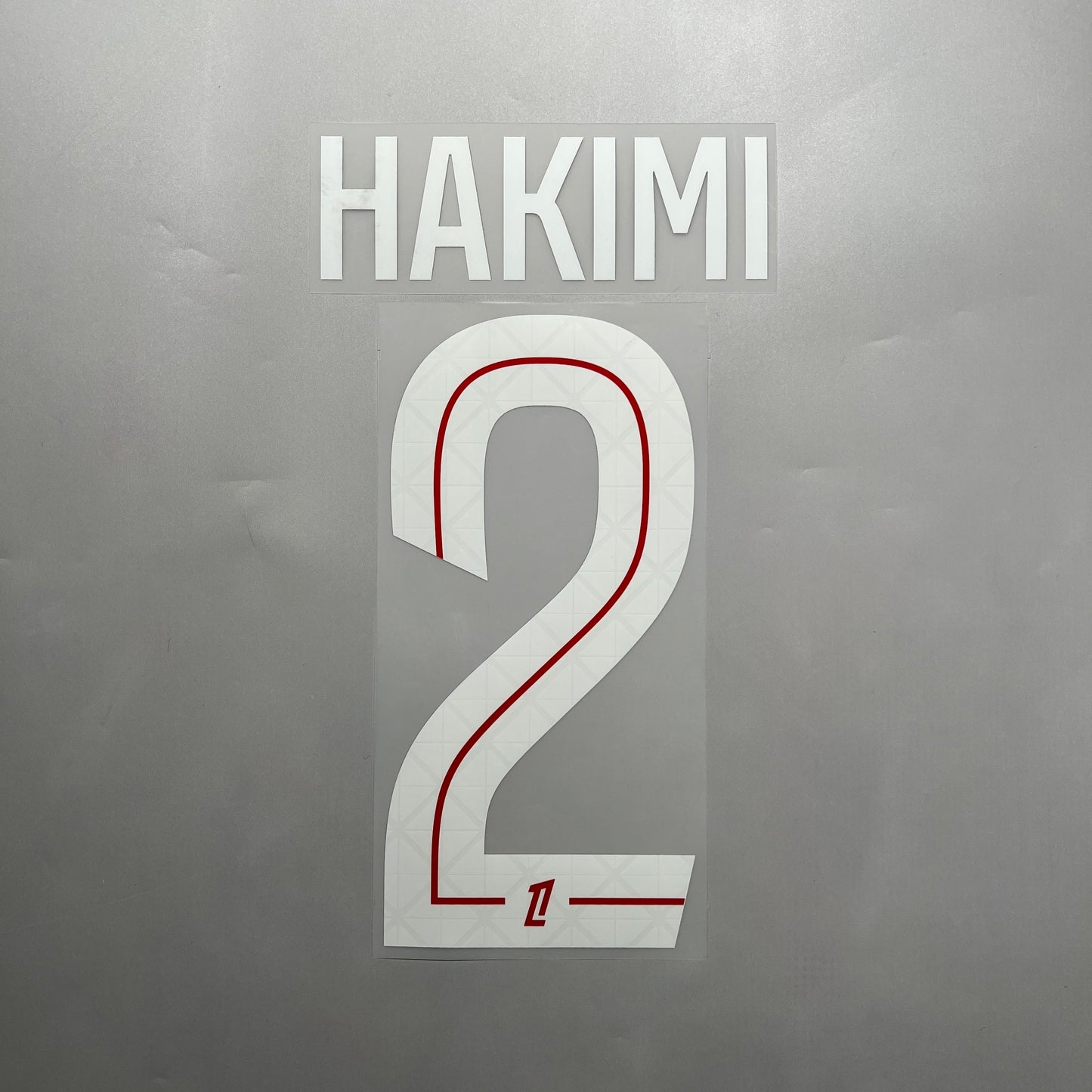 Official #2 Hakimi 25/26 Paris Saint-Germain Home Ligue 1 Font Full Patch set