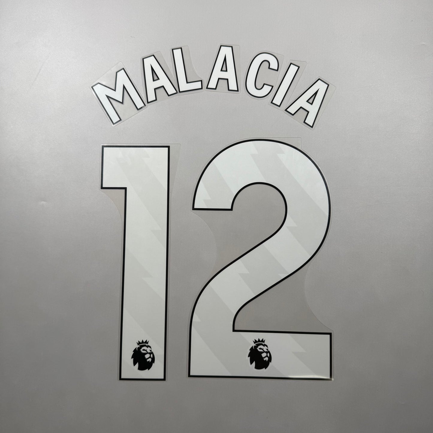 Official 25/26 Manchester United 3rd English Premier League Name and Number set