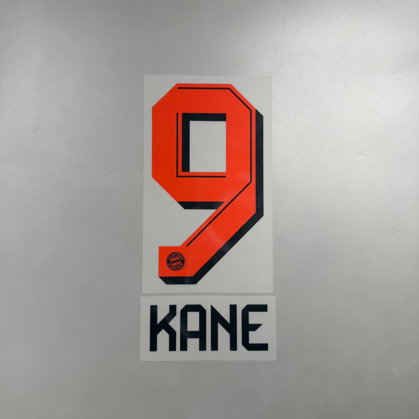 Official #9 Kane 25/26 FC Bayern Munchen Away Name and Number set