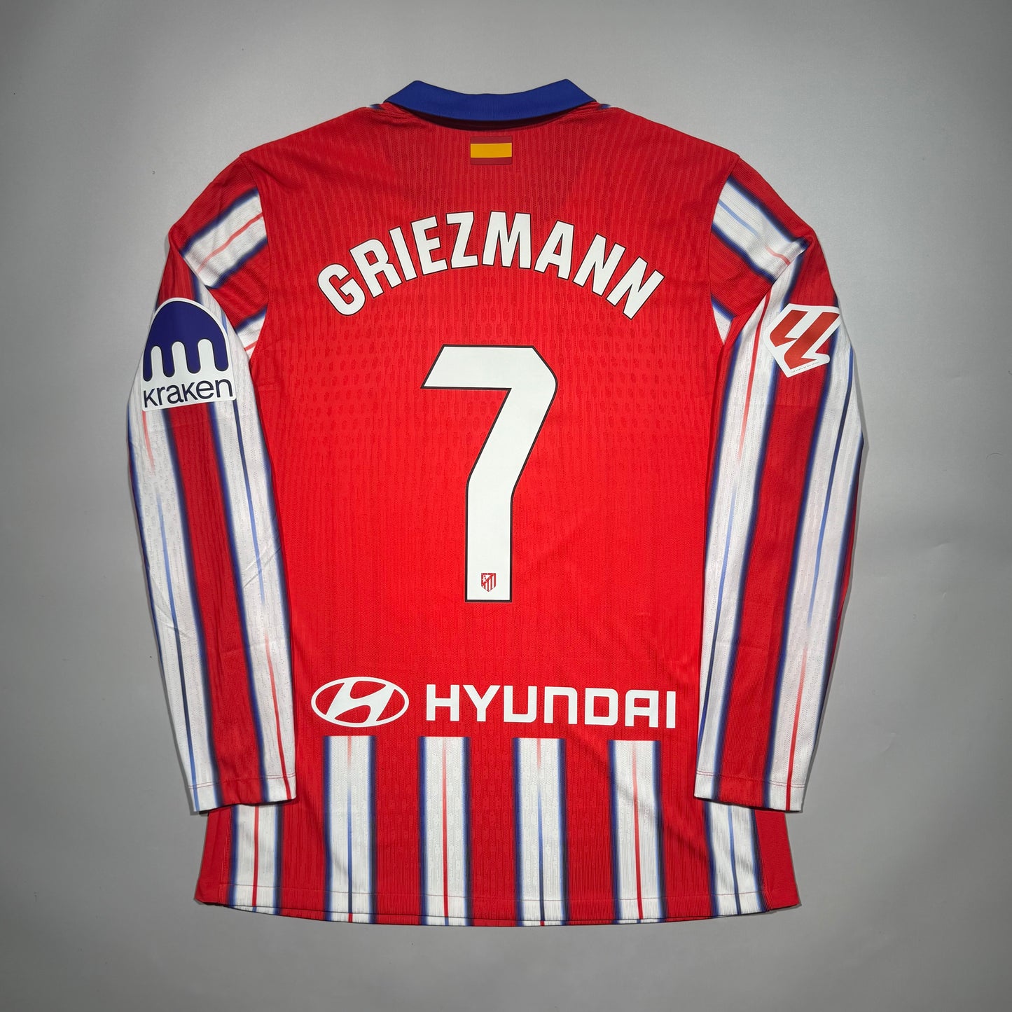 #7 Griezmann 24/25 Atletico Madrid Home Size XL Player Issue La Liga Offcial