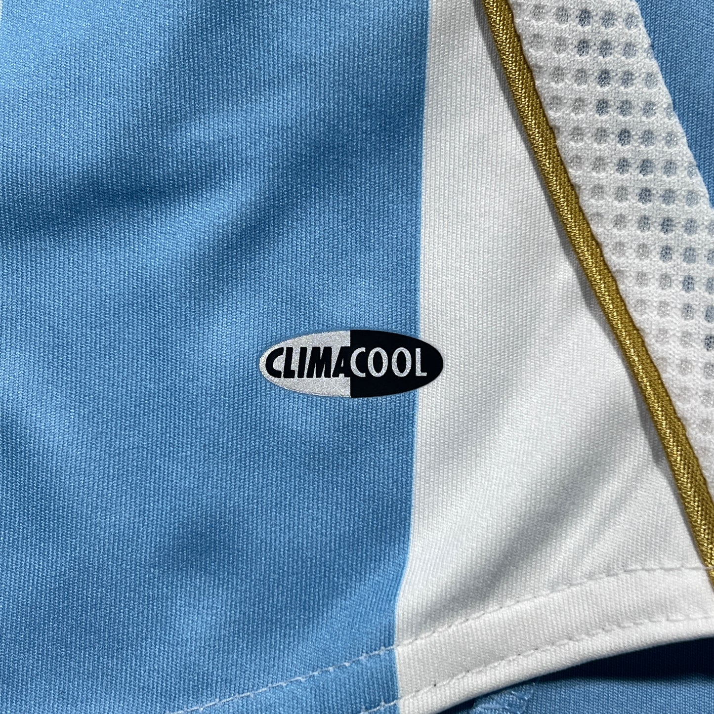 Official #19 Messi 2006 Argentina Home Stadium Shirt + 2006 FIFA World Cup Patch Germany
