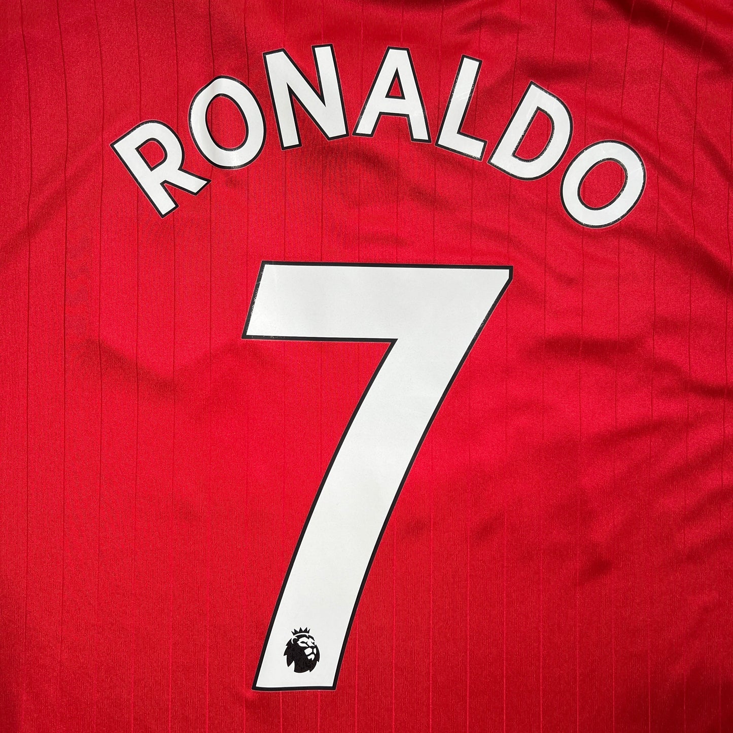 Official 7 Ronaldo 22/23 Manchester United Home Stadium Shirt  Size 3XL(JP6XL)