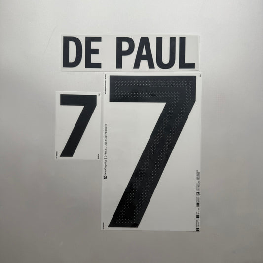 #7 De Paul 2024 Argentina 50th Anniversary Home Name & Number set official